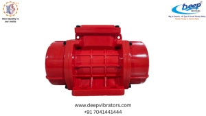 Vibrateur électrique rouge à moteur AC MVE 200/1 monophasé 3000 tr/min, unité d'entraînement robuste pour équipement de compactage vibratoire de caillebotis - Product Image 3