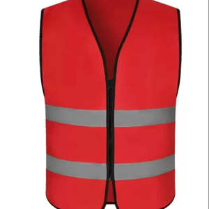 Chaleco de Seguridad de Alta Visibilidad para Trabajo de Construcción, Chaleco Reflectante con Bandas Reflectantes - Product Image 4