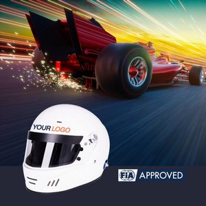 Casco de Carreras TBRACING SA2025 FIA, Casco de Auto con Logotipo Personalizado, OEM ODM - Product Image 2