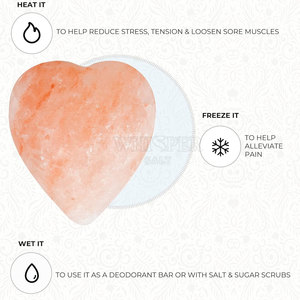 Piedra de Masaje de Sal del Himalaya de Primera Calidad, Herramienta de Masaje Corporal de Cristal Natural, Suministro para Relajación en Spa - Product Image 6