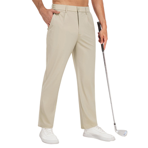 Pantalon de golf pour homme, extensible dans 4 directions, léger, uni, avec cordon de serrage à la taille, respirant. - Product Image 2