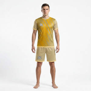 Fábrica de Ropa Deportiva, Camiseta de Fútbol Sublimada Personalizada de Primera Calidad, Uniforme de Fútbol para Hombre con Nuevo Diseño - Product Image 5