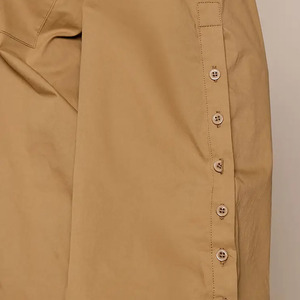 Chemise décontractée pour femme, coupe ample, couleur unie, boutonnée, manches longues, en popeline, de haute qualité, chemise formelle pour femme - Product Image 4