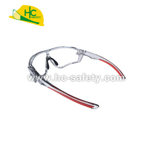 Gafas de Seguridad HC295 UV400 con Lente Grande Integrada, Marco de Policarbonato Resistente a Impactos y Almohadillas Nasales Ajustables y Cómodas - Product Image 5