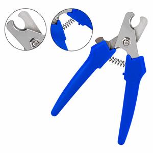 Cat Nail <b>Clipper</b> Blue Handle Stainless Steel Pet Nail Trimmer Professional Cat Claw Cutter Grooming Scissors Veterinary Tools OE - Product Image 1