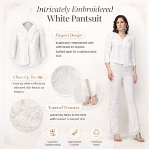 Ensemble coordonné pour femmes très demandé avec un haut et un bas assortis inspirés des designers tendance pour les marques de mode et les grossistes d'Inde - Product Image 2