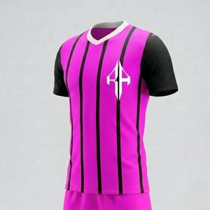 Uniforme de Fútbol Transpirable de Manga Corta Personalizado de Alta Calidad con Logotipo Personalizado para Hombre, Servicio OEM de Verano por RIVIAN ATLANTIC - Product Image 6