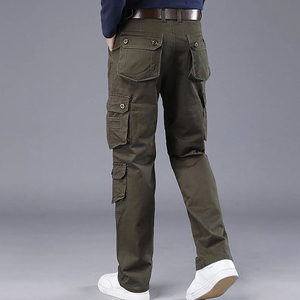 Pantalon de survêtement personnalisé 3Starsexperts pour homme, coupe droite, en coton et toile, poids moyen, idéal pour le fitness et les activités de plein air - Product Image 4