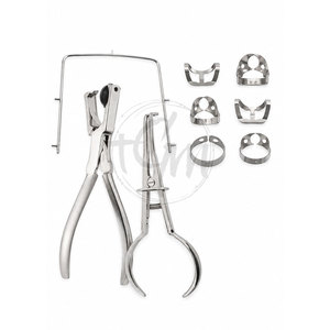 Instrumentos de Goma para Dique Dental Autoclavables, Herramientas Quirúrgicas Dentales Reutilizables de Acero Inoxidable, Fabricación Personalizada - Product Image 3