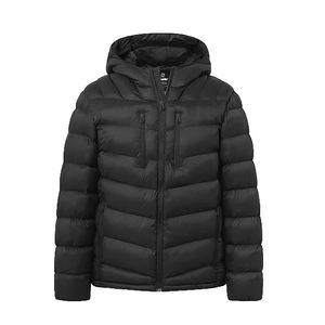 Vestes matelassées pour homme avec logo personnalisé, vestes d'hiver rembourrées en duvet pour homme, vestes à bulles pour l'extérieur - Product Image 1