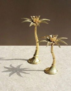 Exceptional Craftmanship <b>Brass</b> <b>Candlestick</b> Holder Set With Tapered Design For Home Decoration - Product Image 5