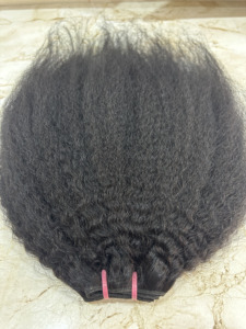 Extensions de Cheveux Vierges Indiens Remy de Haute Qualité, Tissage Double Trame Kinky Straight, Toutes Couleurs, Black Friday - Product Image 2