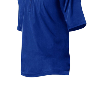 Veste de baseball d'été unie respirante et écologique à manches courtes personnalisable pour équipes sportives masculines adultes - Product Image 4