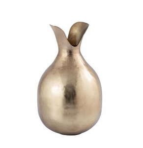 Art Deco Aluminium Flower <b>Vase</b> High Quality Handmade Tabletop <b>Decoration</b> for New Year & Anniversary Roshan Handicrafts RS-V 12 - Product Image 3