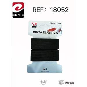 CINTA ELÁSTICA 25MM*1.5M Banda Elástica para Manualidades y Proyectos de Bricolaje - Product Image 3