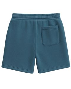 Shorts en molleton pour hommes, bleu impérial, tissu doux et épais, taille à cordon de serrage, décontracté, pour la gym, l'entraînement ou la détente, personnalisable avec logo OEM - Product Image 2