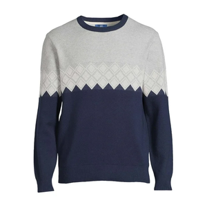 Pull en tricot pour homme - Classique, décontracté, hiver, manches longues, 100% coton, anti-boulochage et respirant, exporté du Bangladesh - Product Image 4