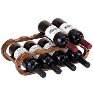 ที่วางขวดไวน์สองชั้นไม้กระถินแบบเรียบง่าย - ขายส่ง B2B - Product Image 4