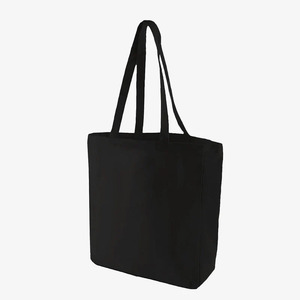 Large Capacity Cotton Tote <b>Bag</b> | Long Handle Reusable Shopping Carry <b>Bag</b> | Plain Grocery Retail Promotional Business <b>Gift</b> Tote - Product Image 3