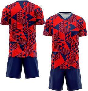 Camisetas de Fútbol Personalizadas para Niños y Adultos con Nombre de Equipo, Número y Logotipo - Product Image 2