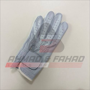 Custom Color Pakistani Cabretta Leather Golf Glove with Your <b>Own</b> Logo - Product Image 2