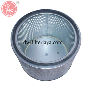Cartouche de filtre à air industriel, filtre à poussière cylindrique avec maille métallique - Product Image 5
