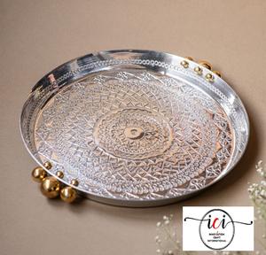 Plateaux de service en métal pour aliments et chocolat, articles de table les plus vendus, ustensiles de cuisine, plateaux pour la maison, en provenance d'Inde - Product Image 6