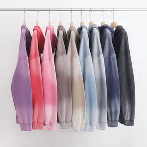 Sudaderas con capucha y sudaderas personalizadas: Sudadera con capucha básica unisex con efecto deslavado personalizado - Product Image 2