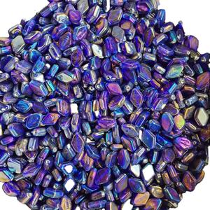 Cuentas de Cristal Rojas Coloridas para la Creación de Joyería - Cuentas Facetadas Brillantes y Decorativas de Primera Calidad para Hacer Pulseras y Collares con Forma de Bola - Product Image 1