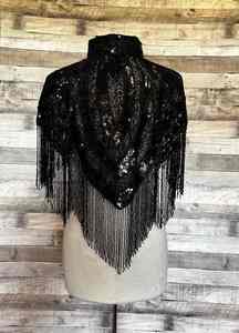 Bolero con Lentejuelas y Borlas, Estilo Gatsby de los Años 20, Capa con Flecos para Actuaciones en Escenario y Fiestas - Product Image 4