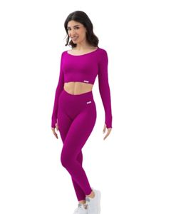 Conjunto Deportivo de Yoga de 2 Piezas para Mujer, Tallas Grandes, Ligero, Transpirable, Ropa de Gimnasio y Fitness, Diseño Personalizado con Estampado Frontal, Venta al Por Mayor - Product Image 5
