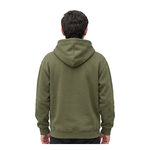 Cotton Pullover <b>Hoodie</b> Relaxed Fit Streetwear Sweatshirt Custom Private Label Apparel Manufacturing For Fashion Clothing Brands - Product Image 2