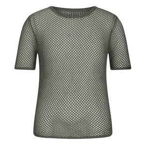 Breathable Men Mesh Shirt Fitness Workout <b>Drop</b> Shoulder Crew Neck Men Mesh Shirt With Custom Design And Size - Product Image 2