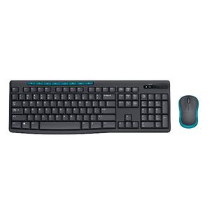 Clavier et souris sans fil ergonomiques pour jeux MK275, mini-récepteur, 104 touches, étanche, 1600 DPI, pour joueurs sur ordinateur portable/PC, multimédia - Product Image 1