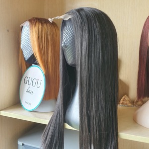 Perruques de cheveux humains vendeur de cheveux vietnamiens bruts doublement étirés 18 pouces os droit 100% extensions de cheveux vierges - Product Image 2