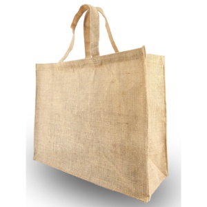 High Quality Waterproof Foldable <b>Jute</b> <b>Shopping</b> <b>Bag</b> | Reusable Promotional Tote Chains Tassel | Custom Logo Print for - Product Image 2