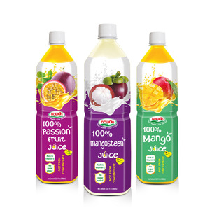 Jugo de Mangostán de Vietnam 100% Natural en Botella de 1L Sin Azúcar Añadido, Venta Directa de Fábrica, Marca Privada, Muestra Gratis - Product Image 1