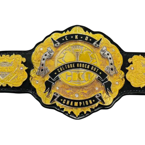 Cinturón de Campeonato CKO Personalizado de Custom Culture, Cinturón de Lucha Libre con Diseño Personalizado de Primera Calidad, Regalo para Campeón - Product Image 2