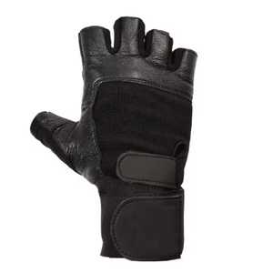 Gants de musculation demi-doigts avec sangle de poignet réglable pour la protection en salle de sport, l'entraînement physique et les sports - Product Image 6