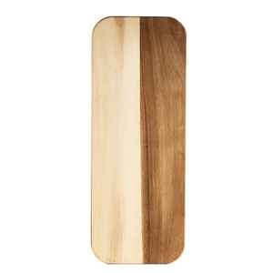 Tabla de servir de madera de acacia con mango largo, tabla de cortar de madera, bandeja para queso, tabla de cortar para cocina, apta para alimentos - Product Image 4