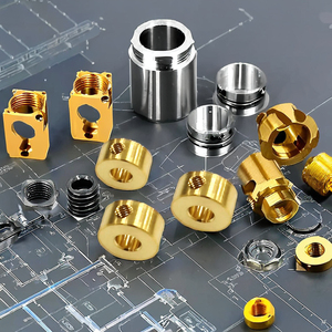Piezas de latón mecanizadas CNC de precisión Material de acero inoxidable para aplicaciones mecánicas - Product Image 4