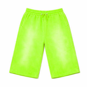 Affordable Price Best Material Double <b>Layer</b> Baggy Sweat Shorts Men Oversized Cotton Streetwear Shorts - Product Image 1