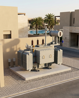 Transformateur de distribution refroidi à l'huile 800 KVA 20 KV 400V ONAN ONAF Refroidissement par cuivre Bobinage en cuivre Changeur de tension hors charge Classe A