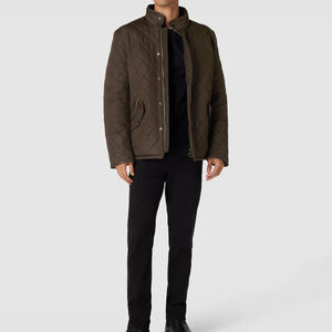 Chaqueta de Invierno Personalizada para Hombre, Chaqueta Acolchada Cortavientos, Abrigo de Plumón para Exteriores con Forro Polar de Algodón - Product Image 5