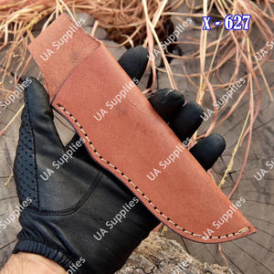 ปลอกมีดหนังแท้เย็บมือคุณภาพพรีเมียมจากโรงงาน ผลิตด้วยมือ หนังวัวแท้ สำหรับล่าสัตว์ ใช้ในยุทธวิธี EDC ขายส่ง - Product Image 6