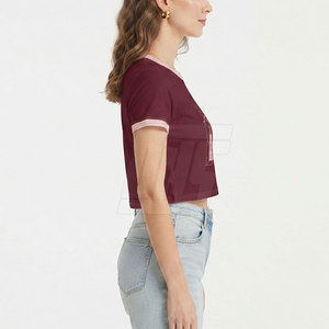 เสื้อครอปท็อปผู้หญิงสไตล์ลำลองสำหรับฤดูร้อน แฟชั่นแนวสตรีทสุดฮิต - Product Image 3
