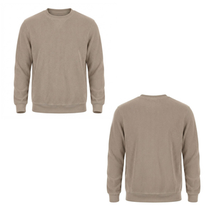 เสื้อสเวตเชิ้ตผู้ชายคอวี ผ้าฝ้าย 100% สีและโลโก้สั่งทำได้ สำหรับฤดูหนาว สไตล์ลำลอง มีจำหน่าย - Product Image 5