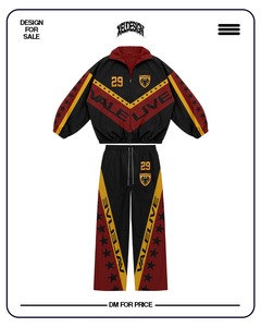Unisex Tracksuit Full <b>Zip</b> Hooded Sporty Color Blocking Sublimation Print Polyester Autumn Adult Regular Fit With Pockets - Product Image 5