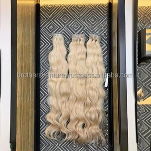 ชุดผมชาวอินเดียสำหรับทำจาก613ผมบริสุทธิ์สีบลอนด์เกรด12A - Product Image 1