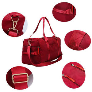 Bolsa Deportiva de Poliéster Impermeable para Viajes, Bolsas de Fitness para Mujer, Logotipo Personalizado, Venta Caliente 2026, Bolsa Deportiva Multicolor Resistente para Gimnasio, Grande - Product Image 6